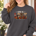 God Is Love 1 John 4:8 Men’s Christian Fall Crewneck Sweatshirt