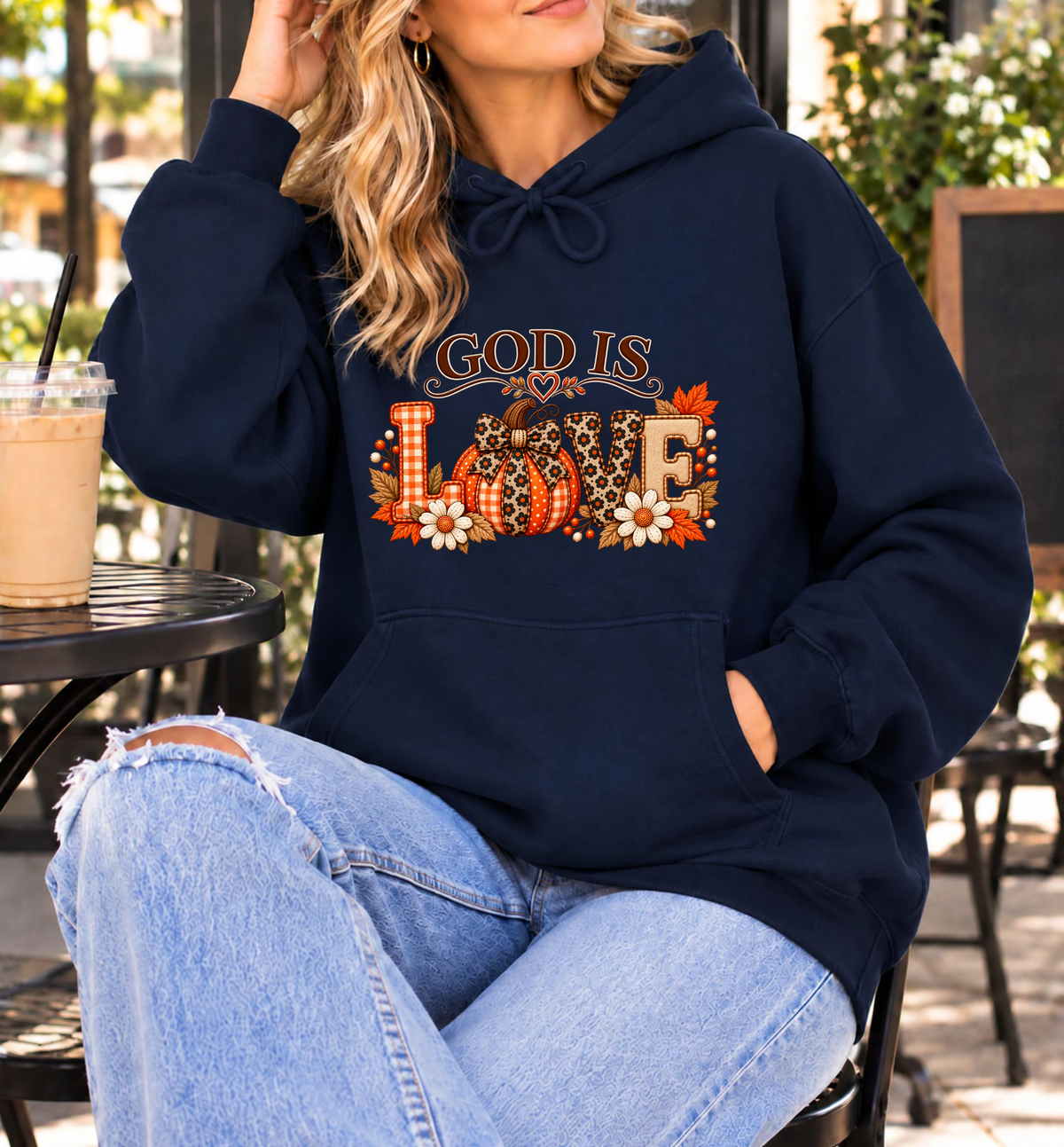 God Is Love Fall Hoodie