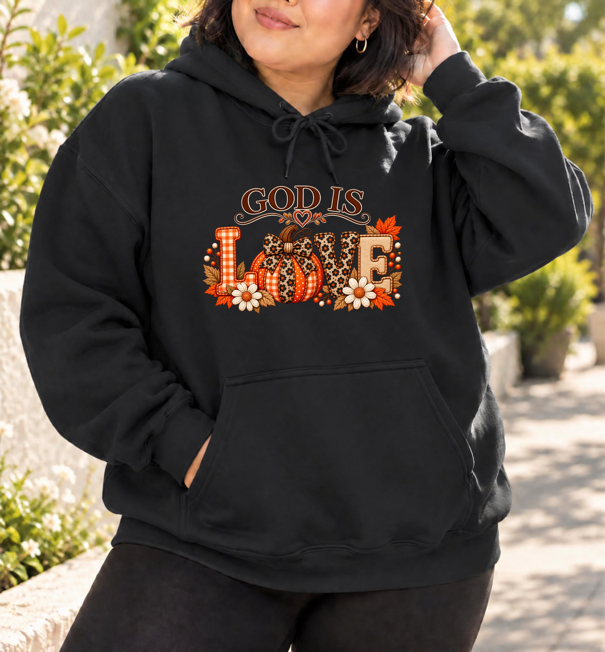 God Is Love Fall Hoodie