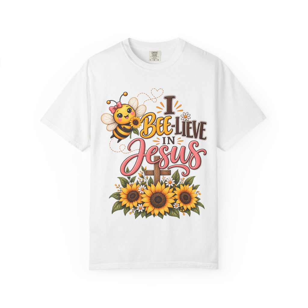 I Bee-lieve in Jesus  | Comfort Colors T-Shirt