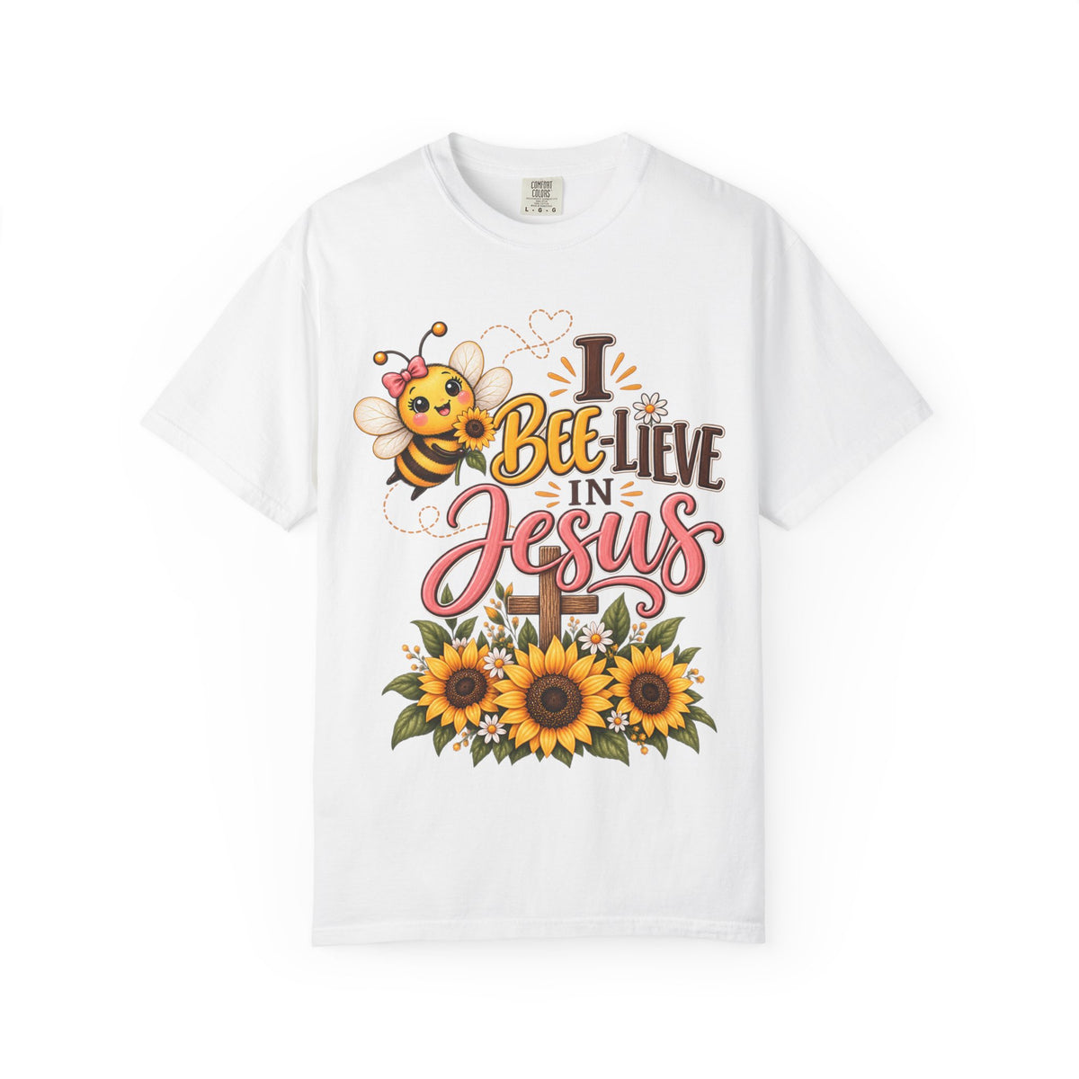 I Bee-lieve in Jesus  | Comfort Colors T-Shirt